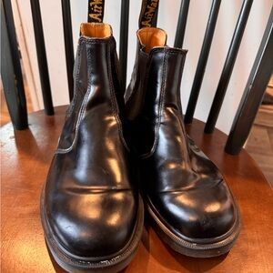 Dr. Martens Shiny Black Chelsea Boots